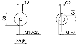 Чертеж 3.3 Мотор-редукторы MNHL 35